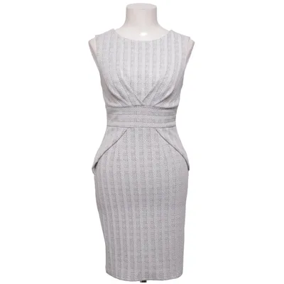 Robe (Blanc, Gris) de Temt Élasthane, Polyester