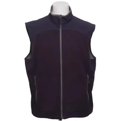 Fleeceväst (Blå) från Lands' End Elastan, Polyester