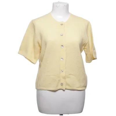 Cardigan (Geel) van Gina Tricot Acryl, Mohair, Polyamide, Wol