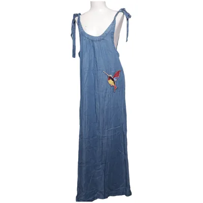 Robe (Bleu) de Mango Casual Lyocell, Viscose
