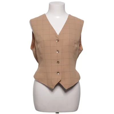 Suit vest (Brown) from Michele Polyester, Viscose