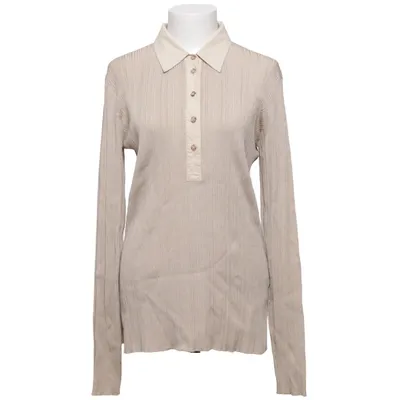 Rugbytröja (Half-Placket Knit Shirt) från Totême Acetat, Bomull, Polyamid