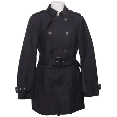 Trenchcoat (Schwarz) von Zara Woman Outerwear Baumwolle, Polyamid, Polyester