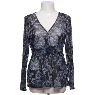 Blouse (Black, Blue) from New York & Company Polyamide