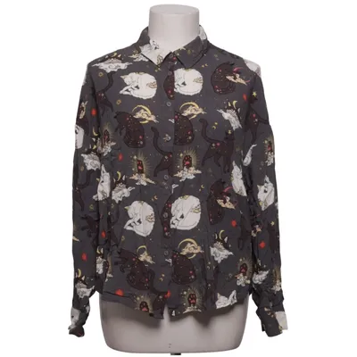 Pyjama shirt (Grijs, Meerkleurig) van House Viscose