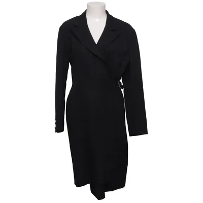 Wickelkleid (Schwarz) von Georges Rech Wolle