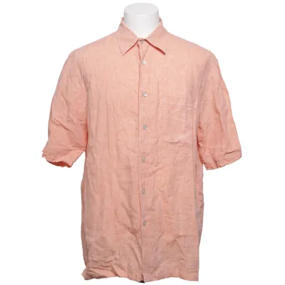 Short sleeve shirt (Orange) from Ashworth Linen