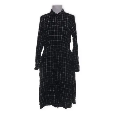 Skjortklänning (Svart, Vit) från Gap Bomull, Viskos