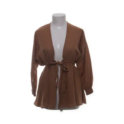 Wrap dress (Brown) from Samdan Polyester