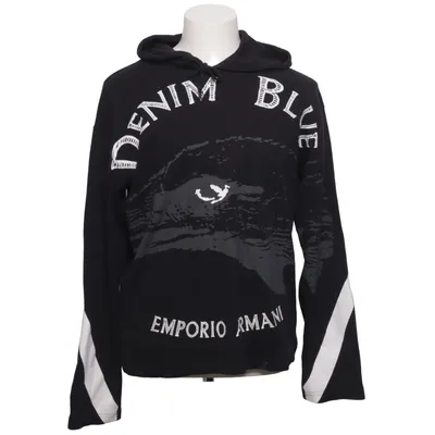 Capuchon sweater (Zwart, Wit) van Emporio Armani