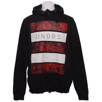 Capuchon sweater (Zwart, Rood, Wit) van DNGRS Katoen, Polyester