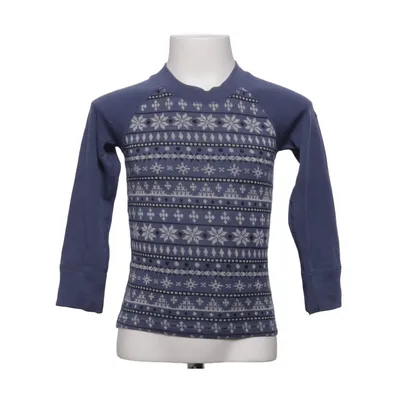 Ondershirt (Blauw, Wit) van Polarn O. Pyret Wol