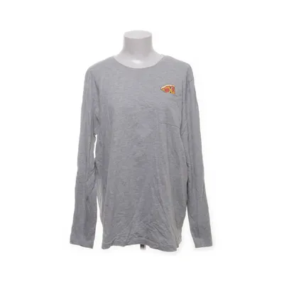 Langærmet t-shirt (Grå) fra Royal class Bomuld, Viscose