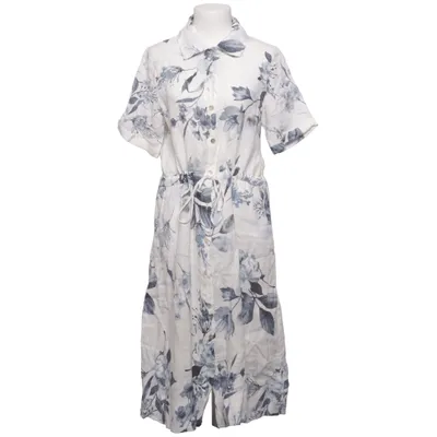 Shirt dress (White, Blue) from Lungo L'arno Linen