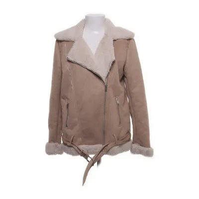 Shearlingjacka (Beige) från Miss Selfridge Pälsimitation, Polyester