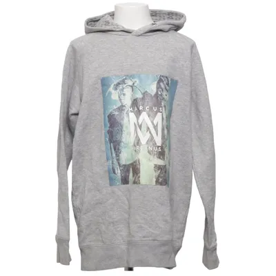 Hoodie (Gray) from Marcus & Martinus Organic cotton, Recycled polyester