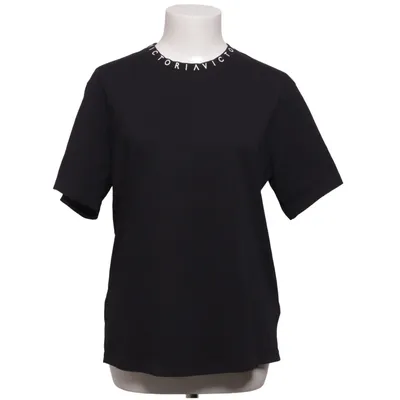 T-shirt (Noir) de Victoria Beckham Coton, Élasthane