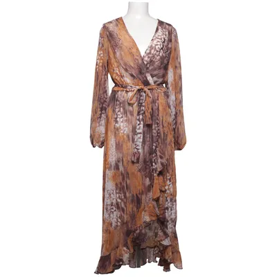 Robe portefeuille (Marron, Noir) de NLY Trend Polyester