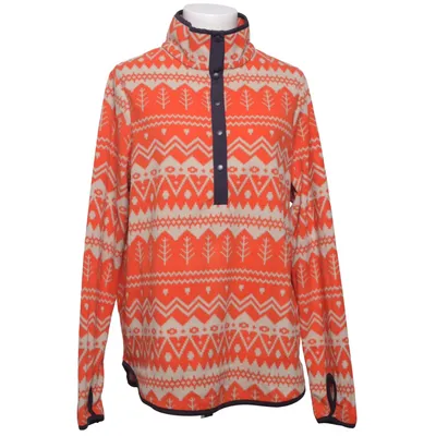 Fleecetrøje (Orange, Hvid, Sort) fra Tchibo Polyester