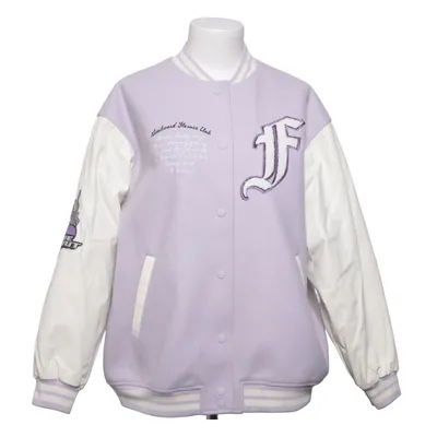 Collegejacka (Lila, Vit) från Divided by H&M Polyester, Polyuretan