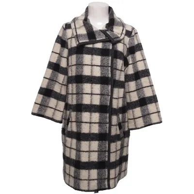 Coat (Black, White) from Paul Costelloe Acrylic, Polyester, Wool