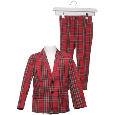 Kostym (Röd, Flerfärgad) från H&M Polyester, Viskos