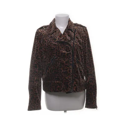 Jakke (Brun, Sort, Flerfarvet) fra Mango Suit Polyester, Viscose