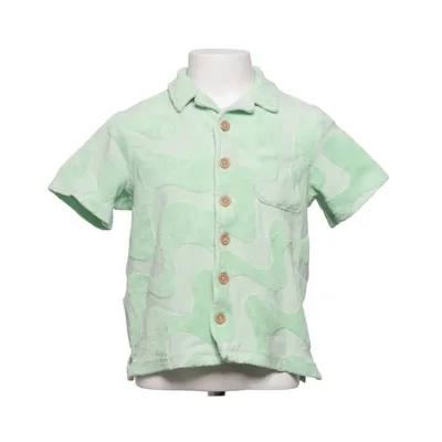 Short sleeve shirt (Green) from Rikiki Cotton, Elastane, Polyester