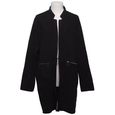 Strickjacke (Schwarz) von Gabriella K. Baumwolle, Elasthan, Polyester