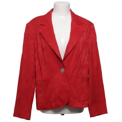 Blazer (Rouge) de Brandtex Coton, Élasthane, Polyester