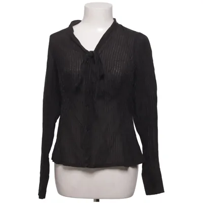 Schluppenbluse (Schwarz) von Riley Woman Baumwolle, Seide