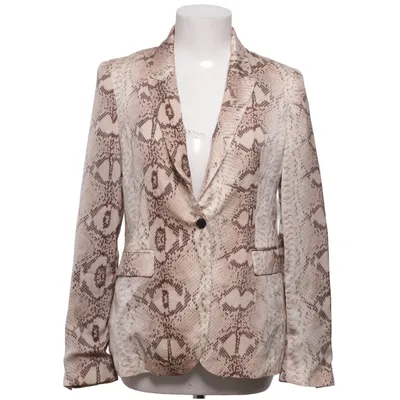 Blazer (Beige, Marron) de Zara Woman Polyester, Viscose