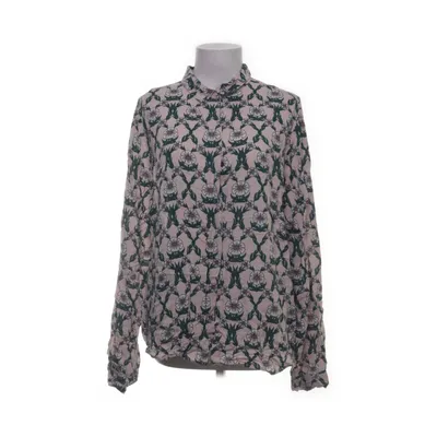 Blus (Beige, Flerfärgad) Viskos