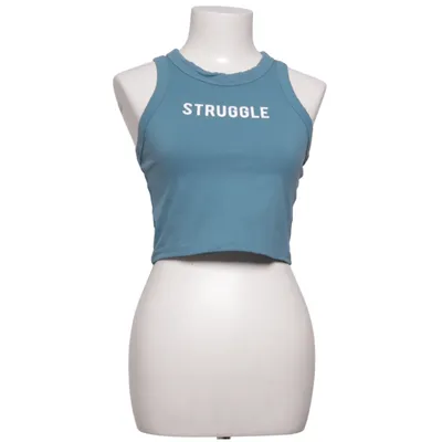 Træningstanktop (Blå) fra Struggle Sportwear Elastan, Polyamid