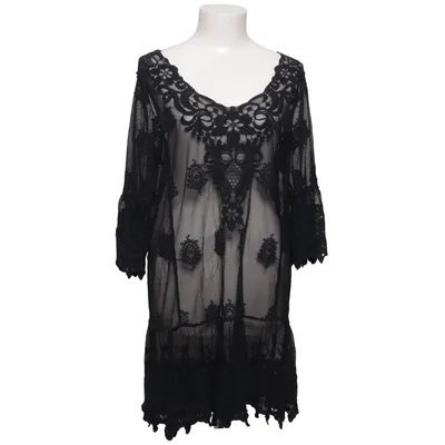 Strandjurk (Zwart) van Mirelle Katoen, Polyester