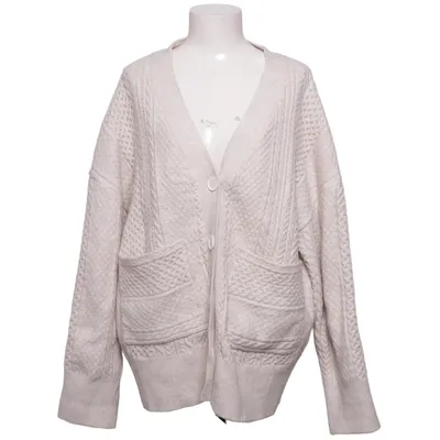 Cardigan (Beige) de Les Lunes Acrylique, Polyester recyclé, Laine