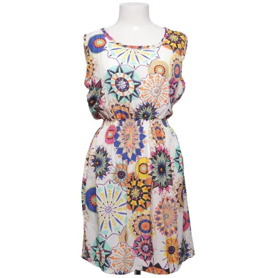 Dress (White, Multicolored) from Drunken Tango
