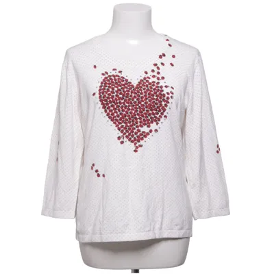 Pyjama en molleton (Blanc, Rouge) de Ovanti Élasthane, Polyamide, Viscose