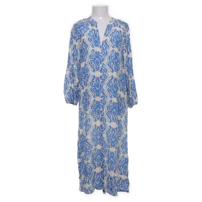 Långklänning (Blå, Beige, Flerfärgad) från Zara