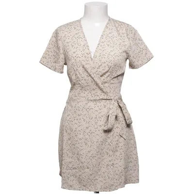 Wikkeljurk (Beige, Meerkleurig) van Boohoo Petite Polyester