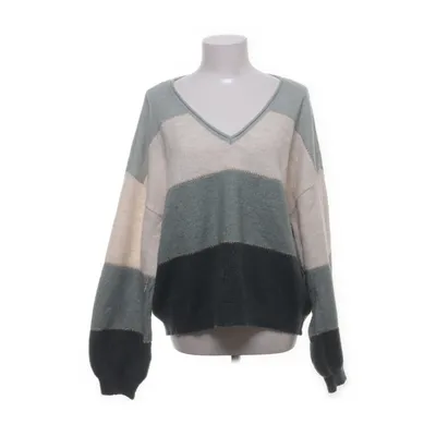 Sweater (Green, Beige) from Cotton Club Acrylic, Elastane, Metallic fiber, Polyester