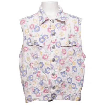 Gilet en jean (Blanc, Multicolore) de Casual Girls Wear