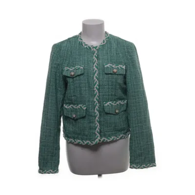 Blazer (Green, White) from Flammode Polyester