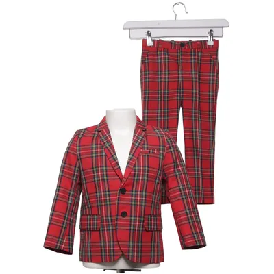 Kostym (Röd, Flerfärgad) från H&M Polyester, Viskos