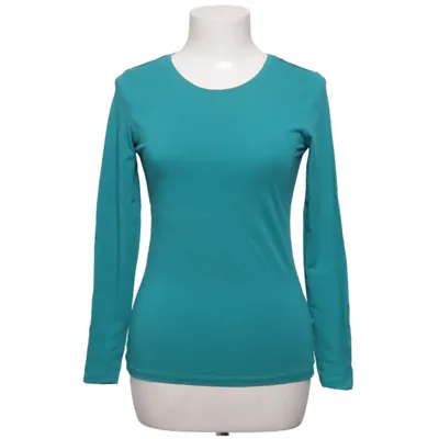 Långärmad t-shirt (Blå) från H&M Basic Bomull, Elastan