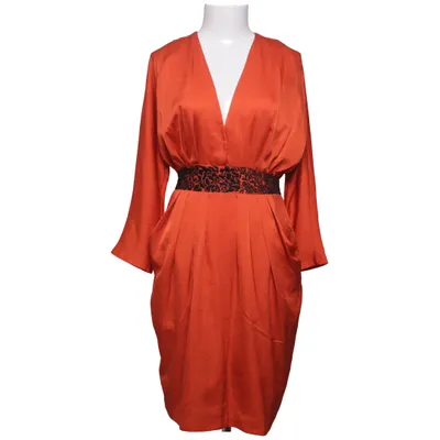 Jurk (Oranje) van H&M Conscious Collection Gerecycled polyester
