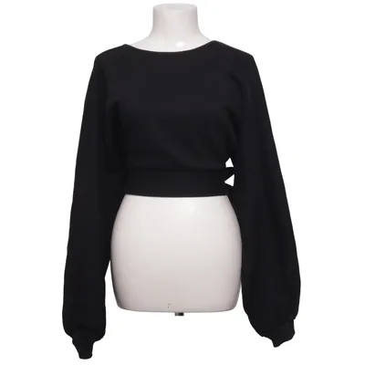 Collegetröja (Svart) från NA-KD Reborn Bomull, Polyester