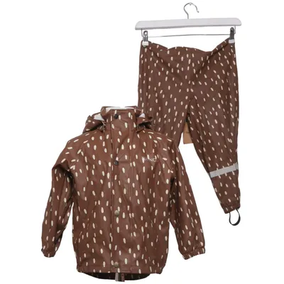 Regnställ (Brun, Beige) från Kuling Polyester, Polyuretan