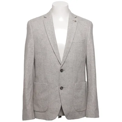 Blazer (Grijs) van Burton Menswear Polyester, Viscose, Wol