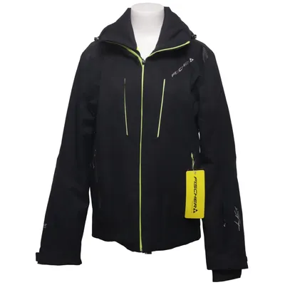 Ski jacket (Black, Yellow) from Fischer Polyester